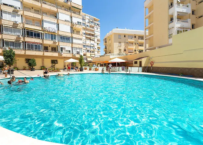 Ver621 - Estudio Con Vistas Al Mar, Wifi, Piscina, Centro A 100 Metros, Playa A 600 Metros Torremolinos