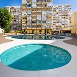 Ver621 - Estudio Con Vistas Al Mar, Wifi, Piscina, Centro A 100 Metros, Playa A 600 Metros * 토레몰리노스